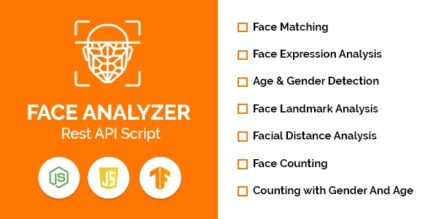 Face Analyzer REST API Script Top of the Tensorflow Core