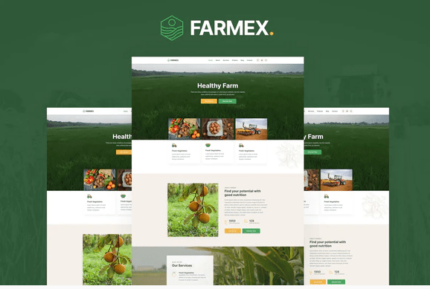 Farmex - Agriculture & Farm Template Kit