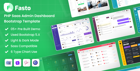 Fasto - PHP Saas Admin Dashboard Bootstrap Template Fasto - PHP Saas Admin Dashboard Bootstrap Template
