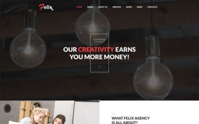 Felix Advertising Agency WordPress Theme