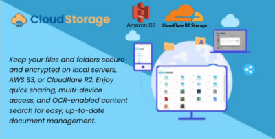 File Manager and Cloud Storage with OCR