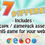 Find 7 Differences Game - Construct 2 Source Code and HTML5 Files for your Site!