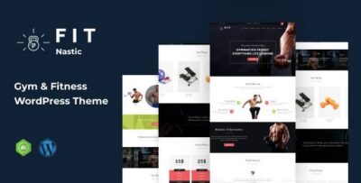 Fitnastic Gym & Fitness WordPress Theme