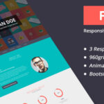 Flatoo vCard, Resume, Personal WordPress Theme