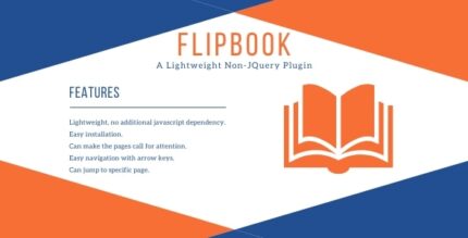 FlipBook - Lightweight Non-JQuery Plugin