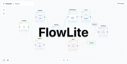 FlowLite - User Flow Builder