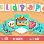 FoldPaper. html5, mobile (admob). Construct 3