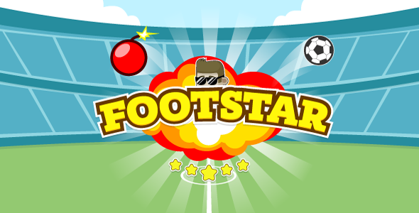 Footstar - HTML5 game. Construct 2 AdSense mobile control Footstar - HTML5 game. Construct 2 AdSense mobile control