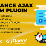 Form Ajax Plugin with Google Re-Captcha V3