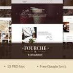 Fourche — Restaurant & Cafe WordPress Theme
