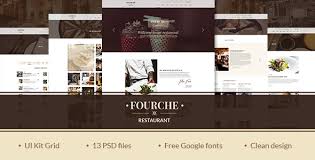 Fourche — Restaurant & Cafe WordPress Theme