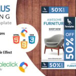 Furniplus Furniture HTML 5 Animated Google Banner