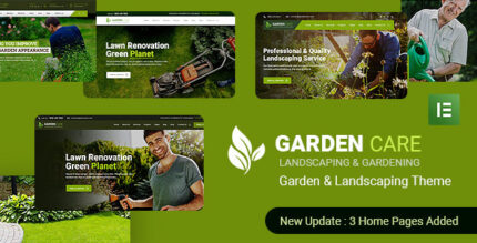 Garden Care - Gardening WordPress Theme