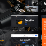 Gat - Gun & Weapon Store WordPress Theme