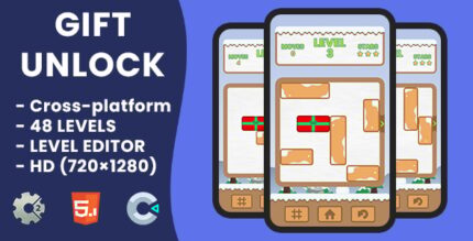 Gift Unlock - HTML5 Game Construct 3 & Construct 2