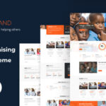 Giving hand - CharityFundraising WordPress Theme