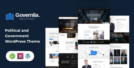 Governlia - Municipal and Government WordPress Theme