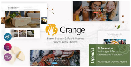 Grange - Farm, Bazaar & Food Market WordPress Theme