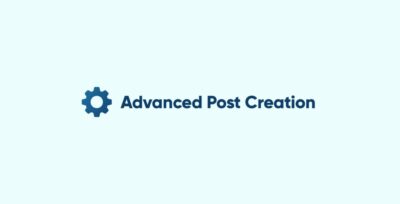 Gravity Forms Advanced Post Creation Addon