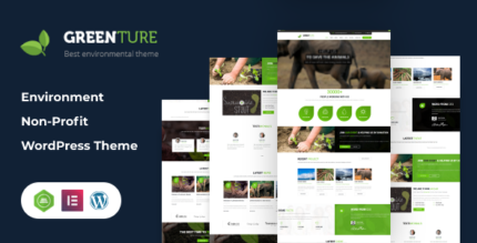 Greenture - Environment Non-Profit WordPress Theme