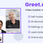 Greet - Video Bubble React Component