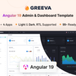 Greeva - Angular 19 Admin & Dashboard Template