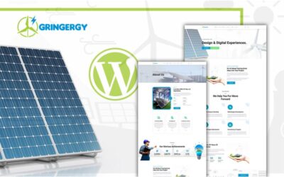 Grinenrgy Green Energy Solar Power WordPress Theme