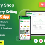 Grocery Shop - Food & Grocery Selling Flutter SAAS App with Admin panel