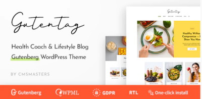 GutenTag - % Gutenberg Blog WordPress Theme