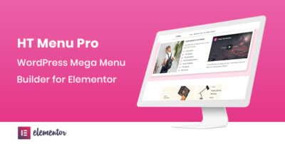 HT Menu Pro – WordPress Mega Menu Builder for Elementor