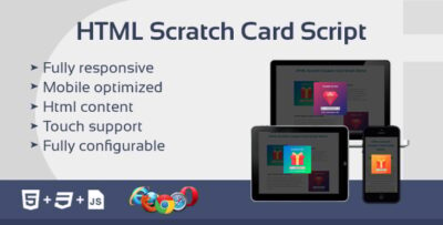 HTML Scratch Card Script