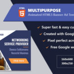 HTML5 Animated Banner Ads - Multipurpose (GWD)