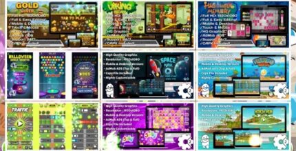 HTML5 GAMES BUNDLE №6 (Construct 3 Construct 2 Capx)