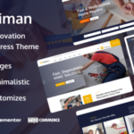 Hadiman - Handyman Renovation Services WordPress Theme