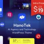 HanoTek - AI Agency & Technology WordPress Theme