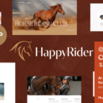 Happy Rider - Horse School & Equestrian Center WordPress Theme