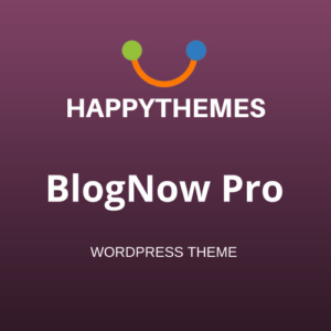 HappyThemes BlogNow Pro