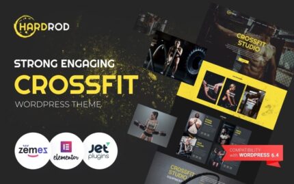 Hardrod - Dynamite Fitness & Bodybuilding WordPress Theme