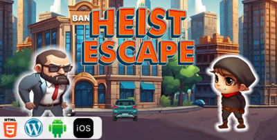 Heist Escape - HTML5 Construct3 Game