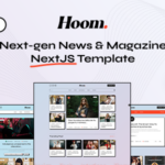 Hoom - News & Magazine NextJS Template