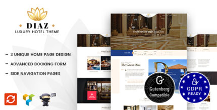 Hotel Diaz - Hotel Booking Theme