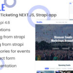 Huddle - Event booking & Ticketing NEXT.JS, Strapi app
