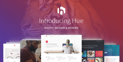 Hue - A Mighty, Massive And Modern Multipurpose Theme