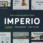 Imperio - Business, E-Commerce, Portfolio & Photography WordPress Theme