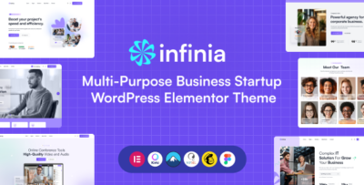 Infinia - Multipurpose Business Startup WordPress Elementor Theme