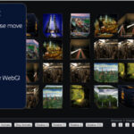 Interactive 3D CGGallery - HTML5