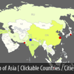 Interactive Map of Asia