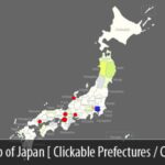 Interactive Map of Japan - HTML5