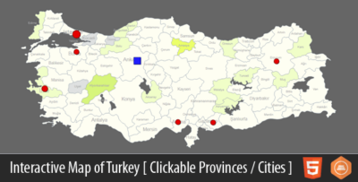 Interactive Map of Turkey