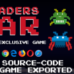 Invaders War HTML5 Game - With Construct 3 File